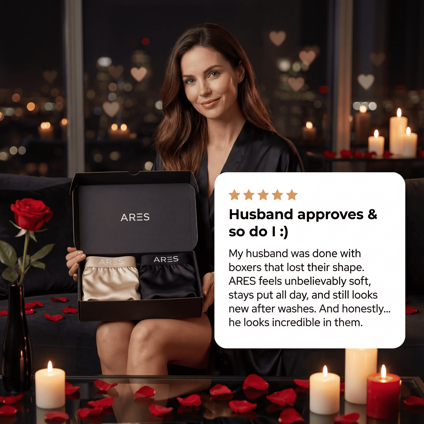 בוקסר משי מובחר | נוחות לכל היום