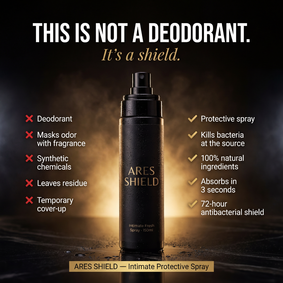 Ares Shield - Intimate Protective Spray for Men