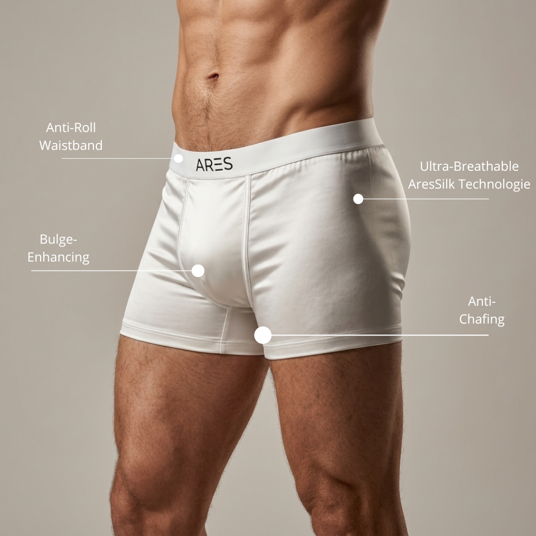 Ares Silk Boxers | All-Day Comfort (New Colors)
